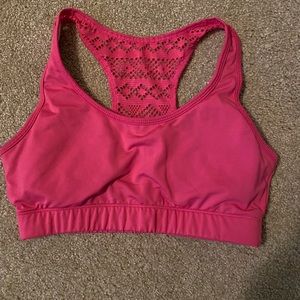 VGUC Hot pink Zyia bomber bra